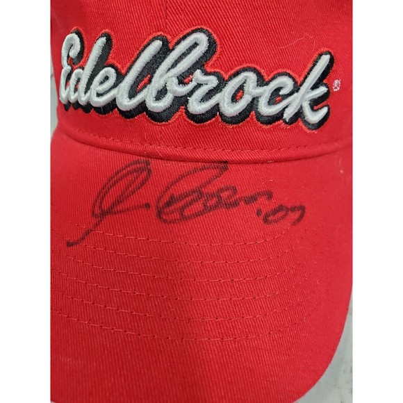 Collectable Edelbrock The Fun Team Baseball Cap Hat with Vic Edelbrock Autograph - Picture 3 of 9